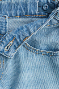 H&M Джинсы с широкими штанинами, голубой