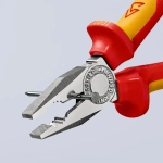 Плоскогубцы комбинированные хромированные 160 мм Knipex 03 06 160