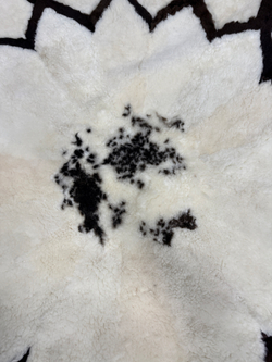 Ковер шкура натуральная овчина меховой