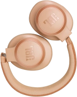 Беспроводные наушники JBL Live 770NC, Sand (Бежевый), ANC, полноразмерные