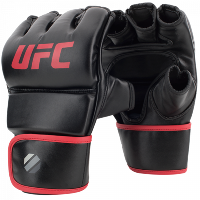 UFC Перчатки MMA тренировочные 6 унций чёрные S/M