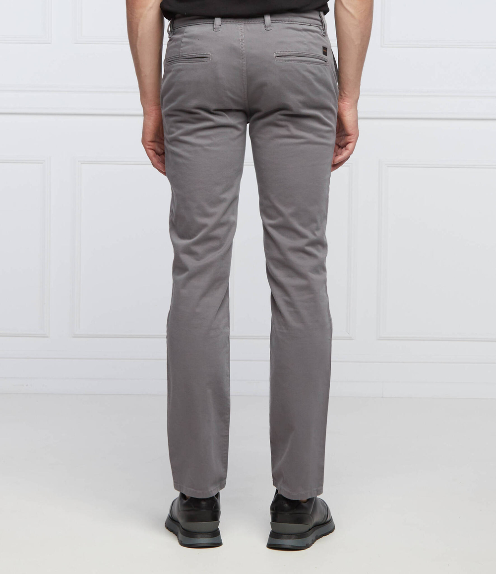 чиносы schino slim BOSS ORANGE - пепельный(50470813)