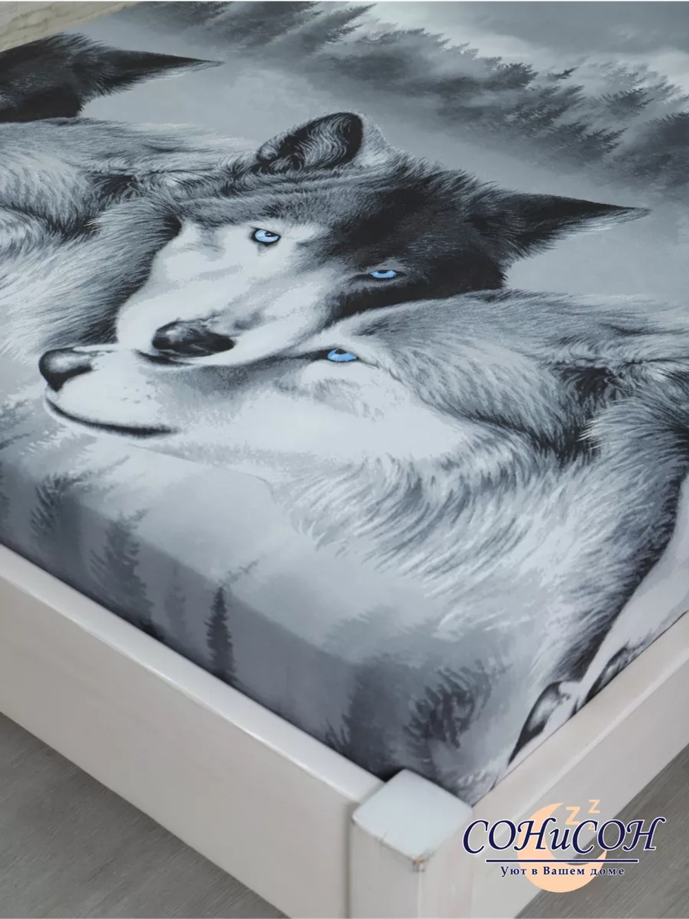 Простыня евро 240х220 см, 100% хлопок