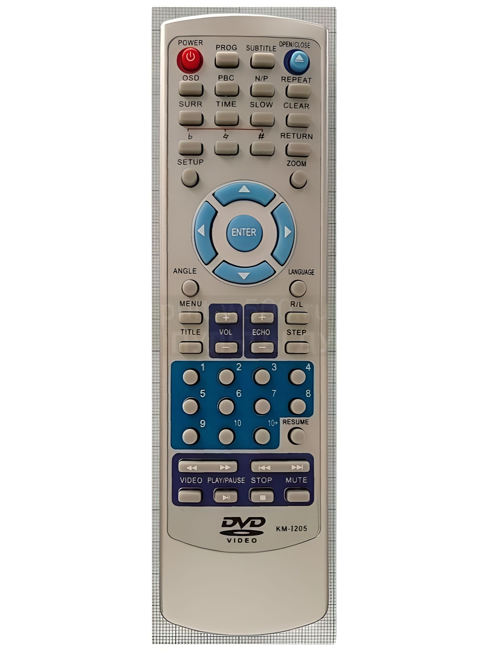 Пульт AKAI KM-1205 Rolsen, Neumann (DVD) HUAYU