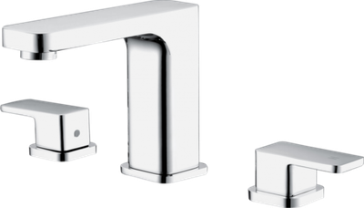 12017 Смеситель на борт раковины (3-отв) GANZER  (10/1шт)