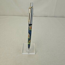 Ручка "Русская деревня.  Лето" малая с ручной росписью Палех