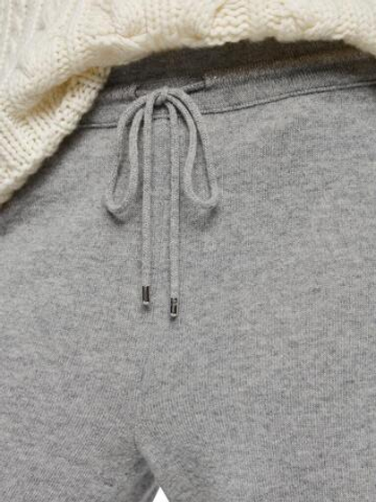 Marc Cain Брюки на кулиске из шерсти и кашемира