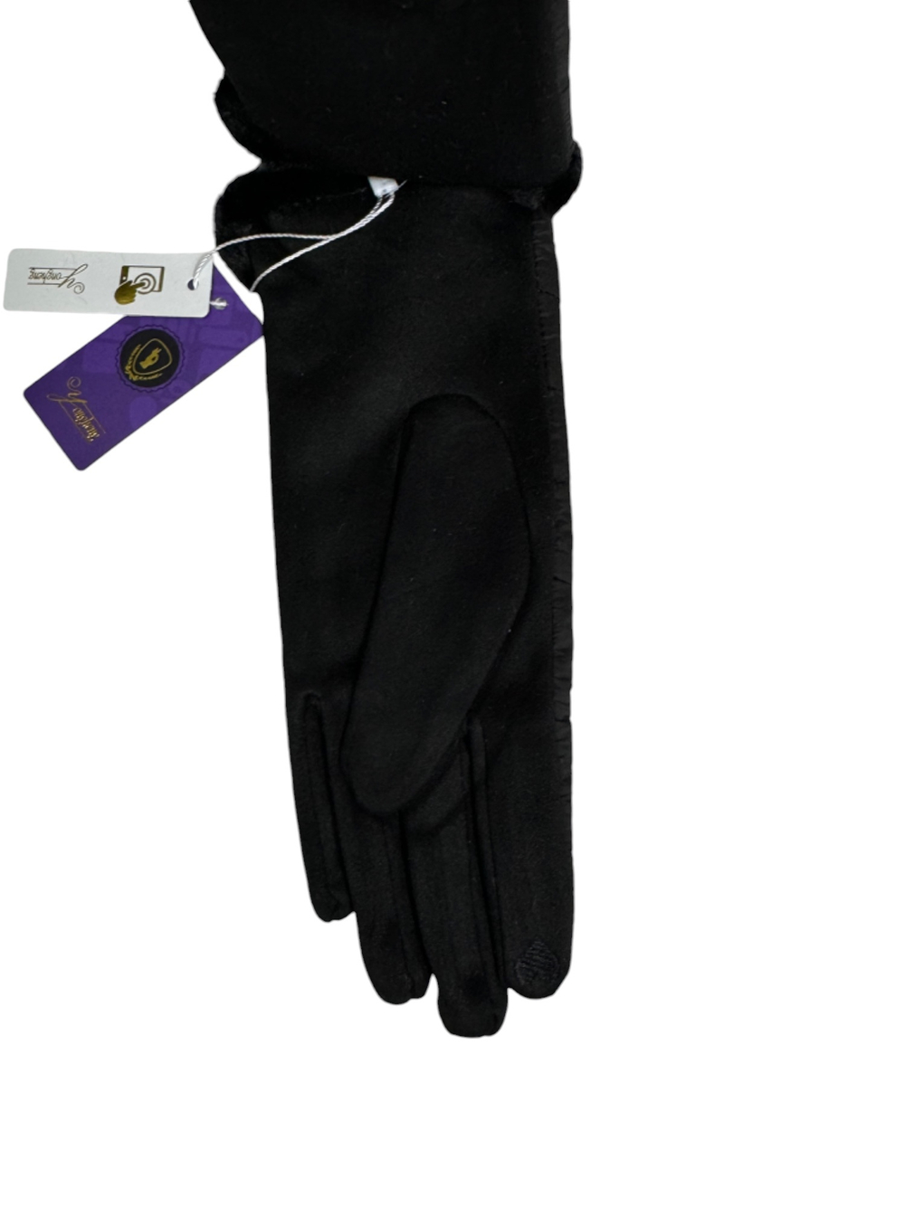 Перчатки. Женские. Верх: Текстильные. Подклад: Плюш-флис. Сенсорные. В упаковке 12 шт, разные цвета.