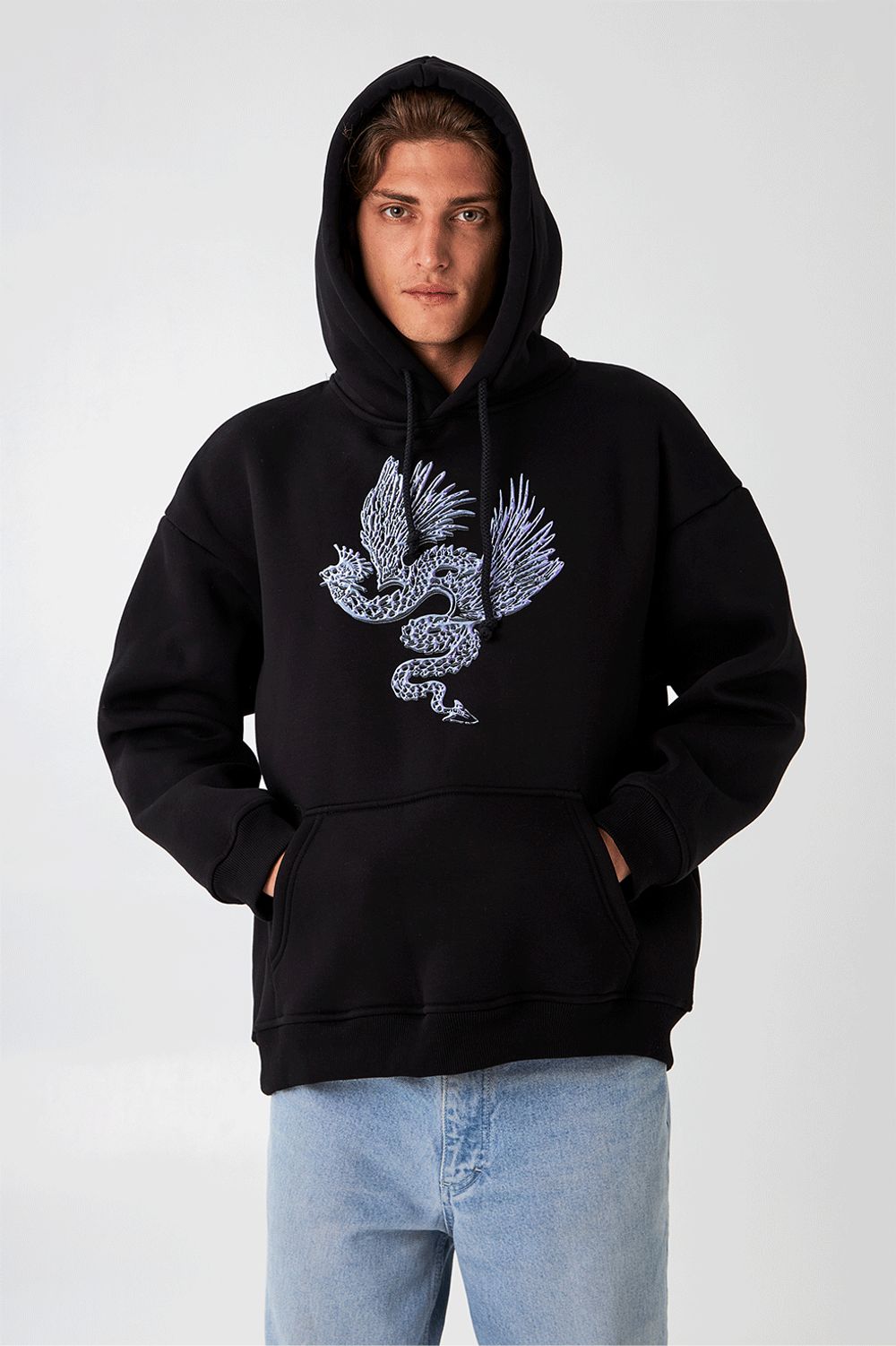 Худи Helgi Ingvarr АСПИД Черный