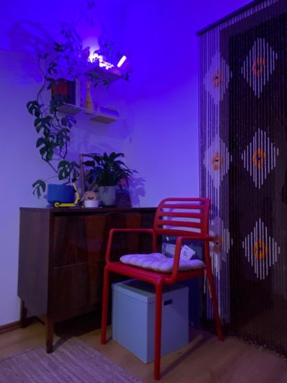 Кресло Costa пластиковое красное Nardi Италия