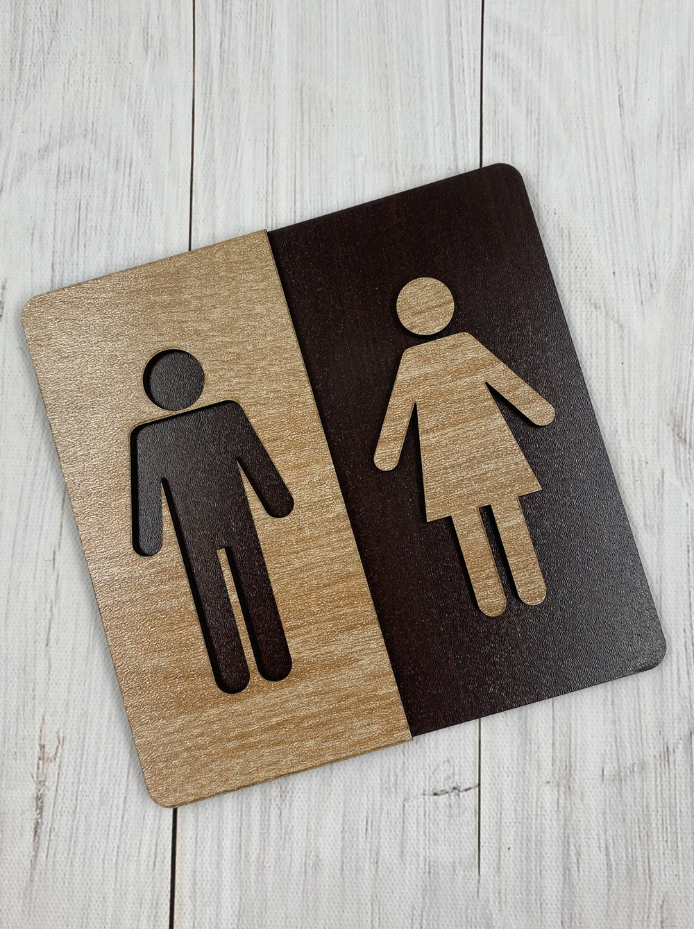 Табличка на туалет Премиум