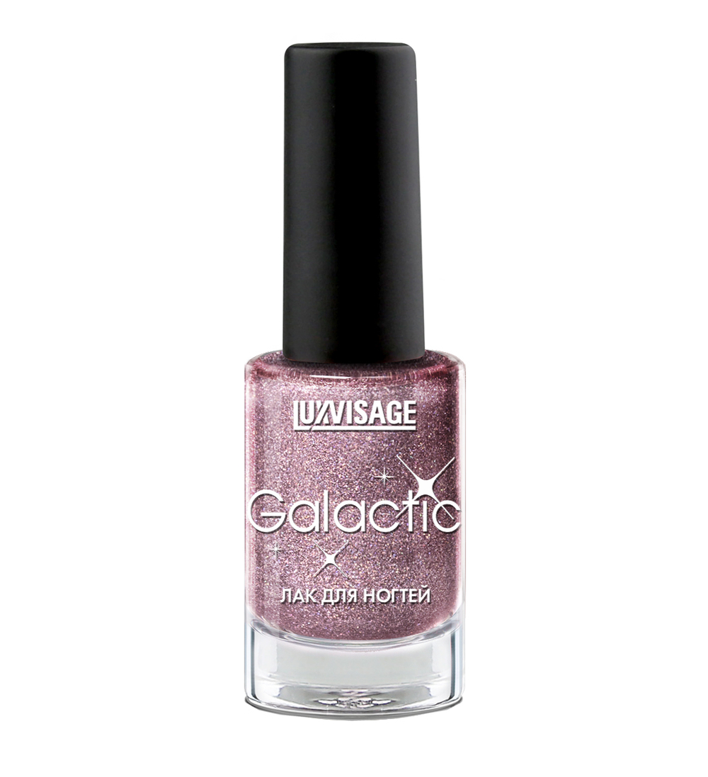 Лак для ногтей Lux Visage GALACTIC тон 215 розовый 9мл