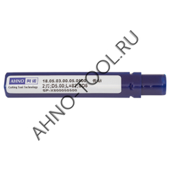 Сверло  5.0мм  твердосплавное 3D без подвода СОЖ. SP-X800030500 VHM AHNO по стали, чугуну, нерж. и ж