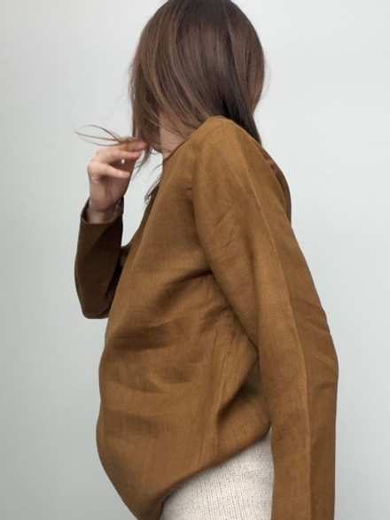 Футба льняная золотая гречка