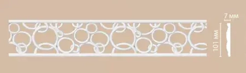 Молдинг с рисунком DECOMASTER DT-8035 (101*7*2440мм)