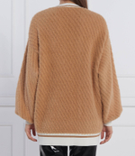 кардиган Elisabetta Franchi - светло-коричневый(MK64M26E2)