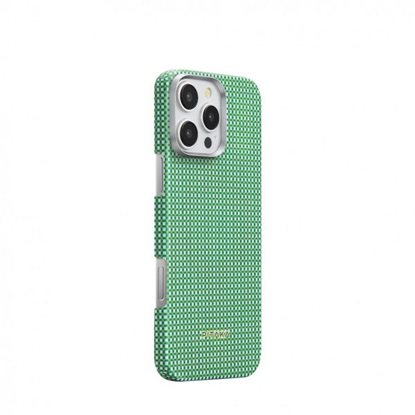 Чехол Pitaka Ultra-Slim для iPhone 16 Pro, Зеленый | Forest Green