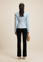 Жакет с потайной застежкой