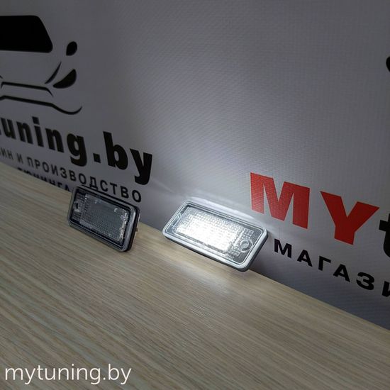 Подсветка номера LED для Audi A4 B6
