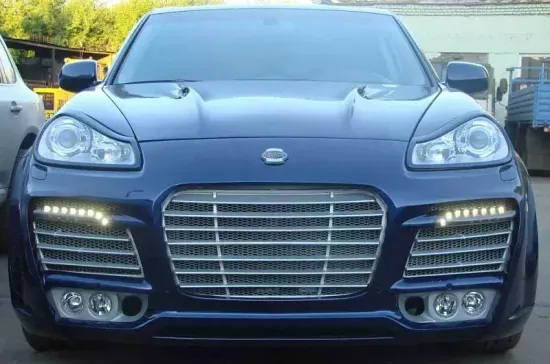 Маски на фары для Porche Cayenne 957