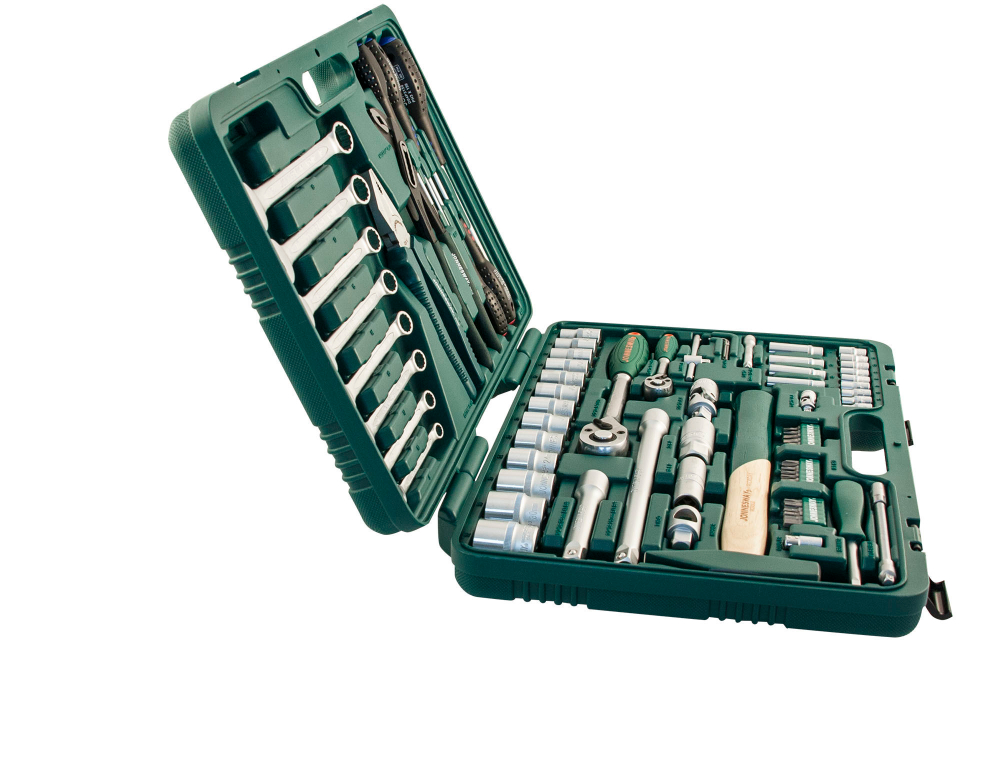 S04H52477S Набор инструмента универсальный 1/4", 1/2"DR, 77 предметов