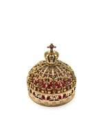 Ароматизатор для автомобиля на торпеду "Корона царская" золотистая. Запах Дракон, 45 мл