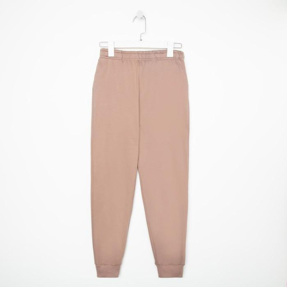 Брюки для мальчиков футер двунитка, с начёсом А.ТрДет-301, бежевый, р.146 9299043 (RADI)