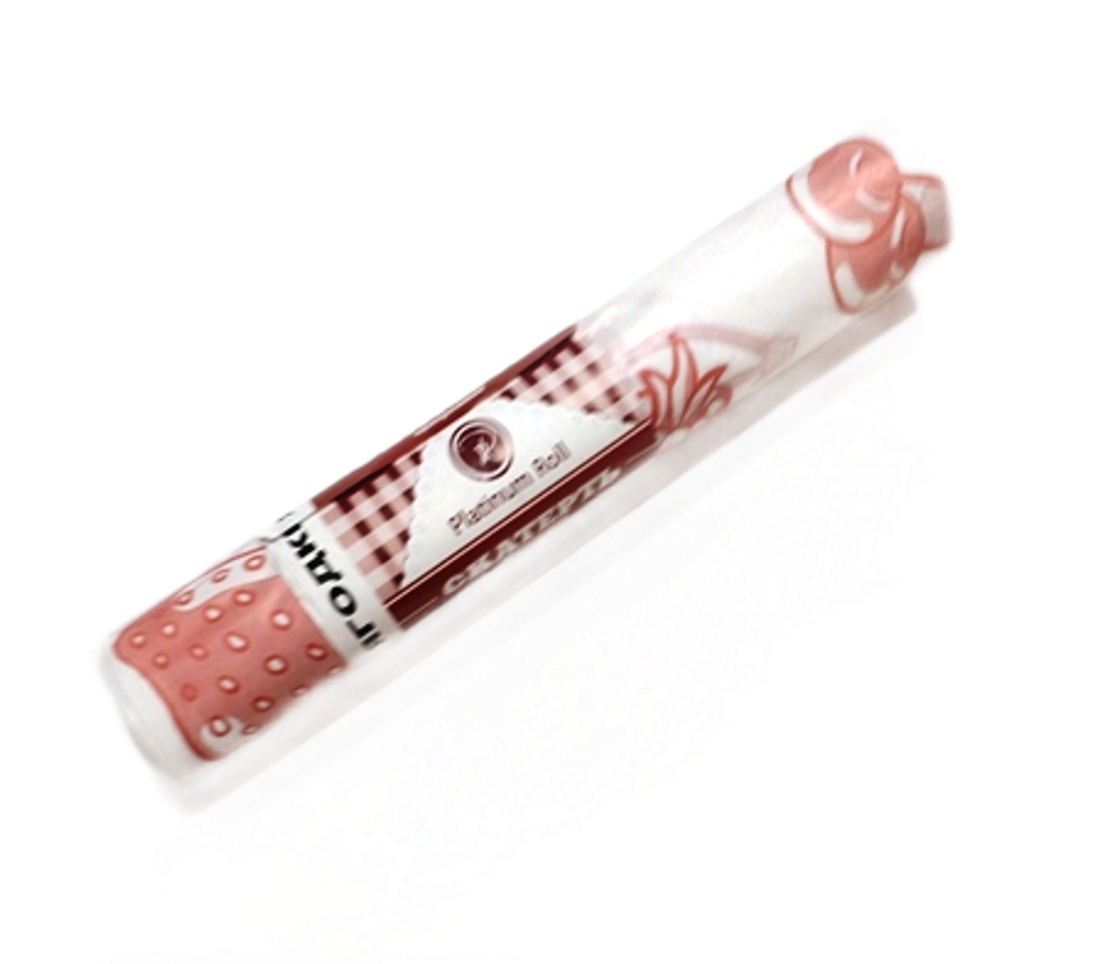 Скатерть п/эт 110х180"Ягодки белая"5шт/рул. Platinum Roll