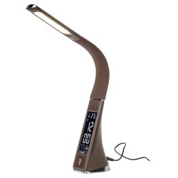 Настольный светильник ЭРА NLED-461-7W-BR светодиодный коричневый