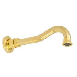 Излив для ванны Migliore Ricambi 17985 23 см. золото с отражателем купить