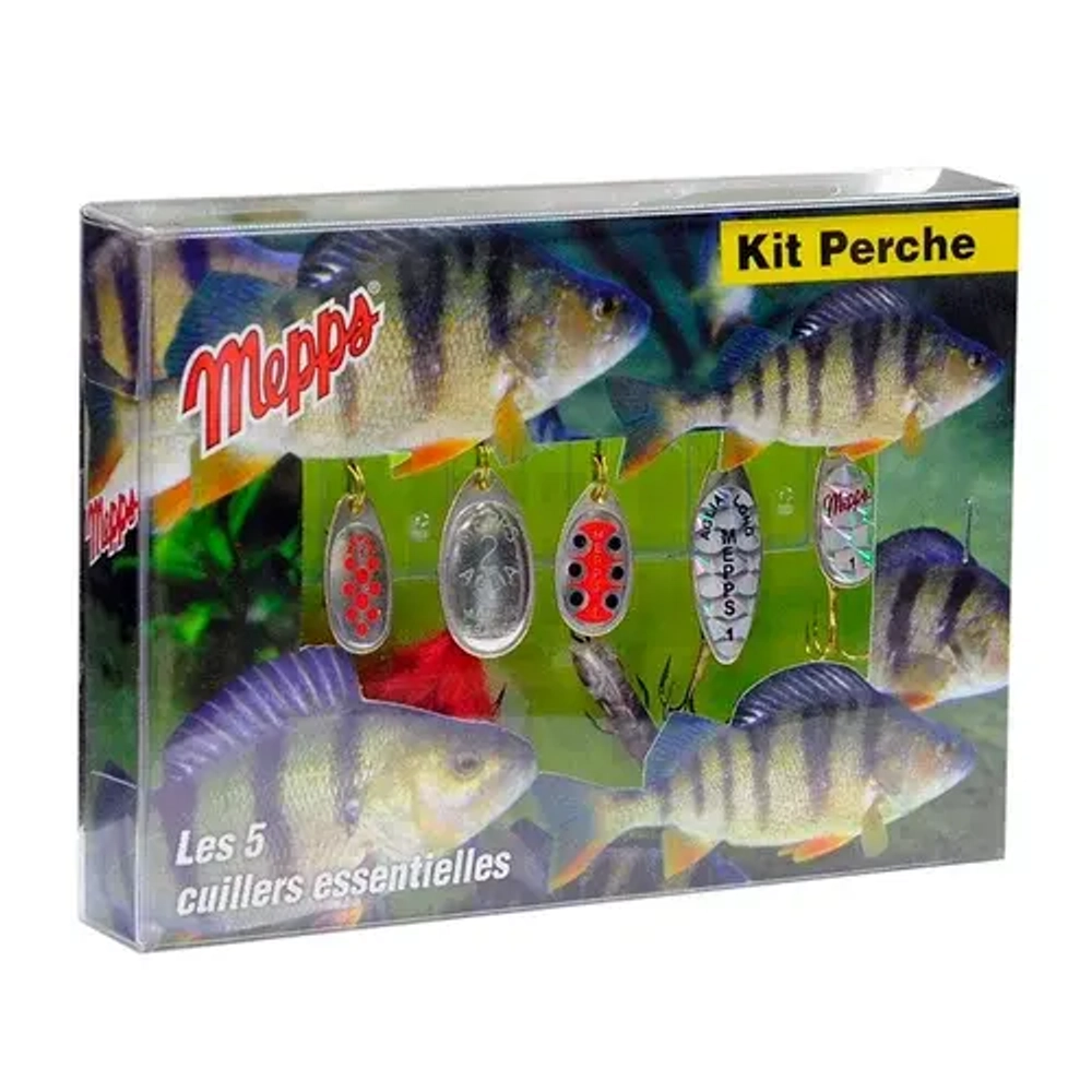 Набор вращ. блесен MEPPS Kit Perche 2005 (5шт/уп) K5PERC20055