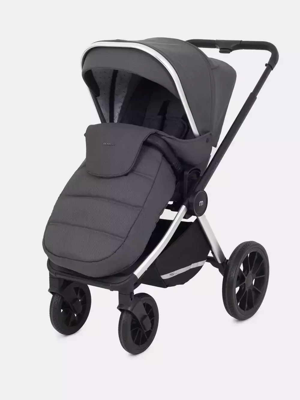 Коляска детская MOWBaby "TILDA" (3в1) MB065 Carbon