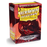 Dragon Shield - Багровые протекторы 100 штук