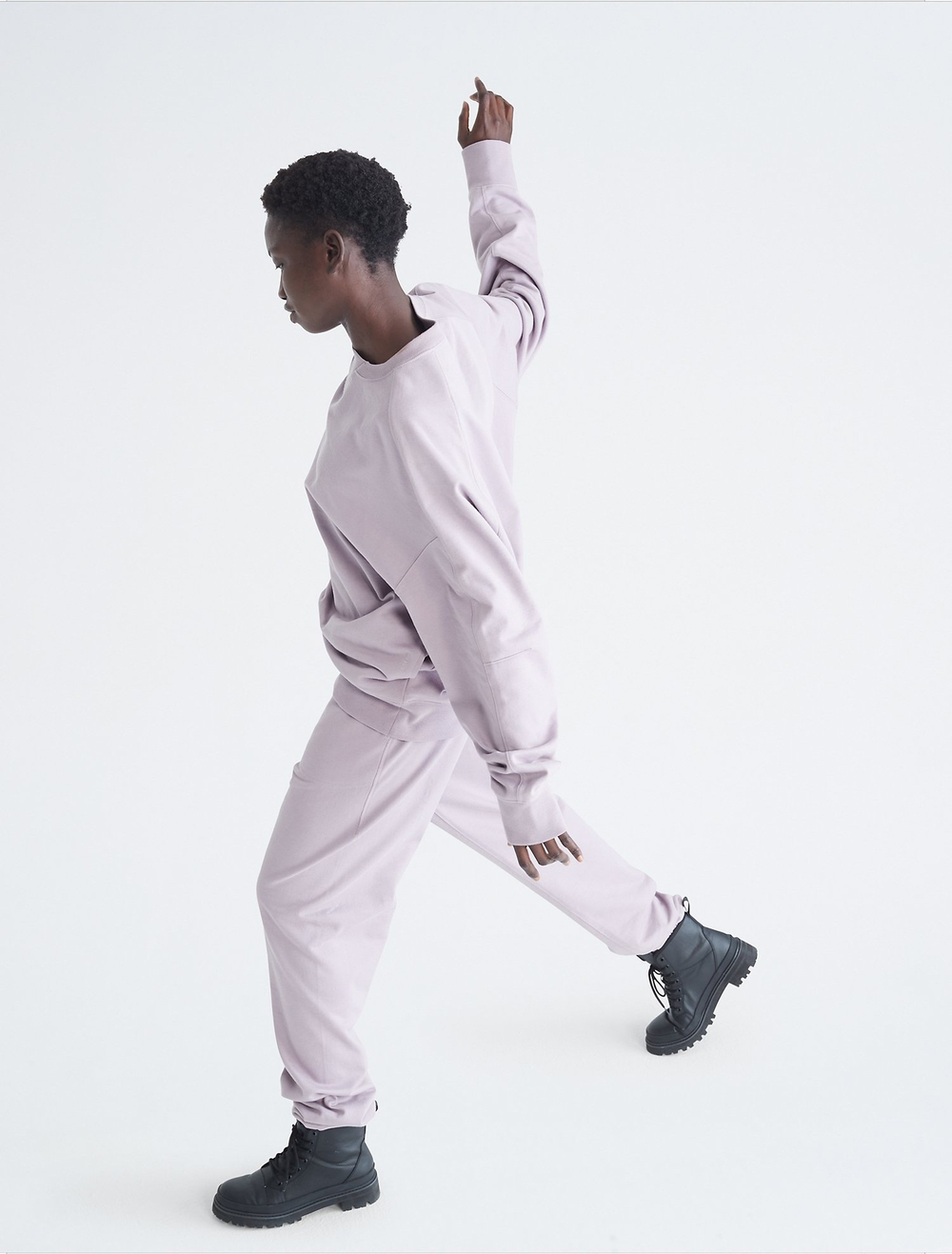 Брюки Calvin Klein Standards Fleece Joggers Nirvana - XS