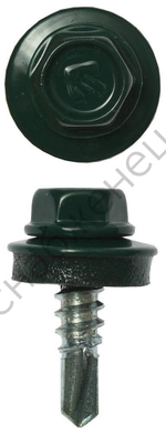 ЗУБР СКМ 6005 19 х 5.5 мм, зел. насыщ., кровельный саморез, 2500 шт (4-300310-55-019-6005)