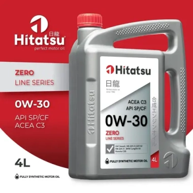 Моторное масло Hitatsu 0W-30 Zero Line 4л синтетика