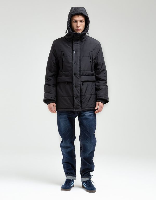 Куртка We Don’t Care Long Puffer Jacket Black - фото 2