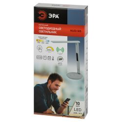 Настольный светильник ЭРА NLED-505-10W-W светодиодный белый
