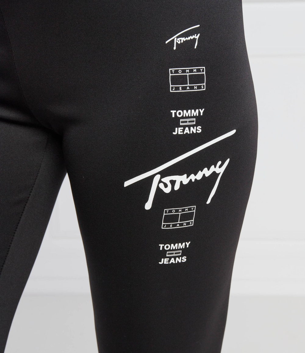 леггинсы Tommy Jeans - черный(DW0DW11881)