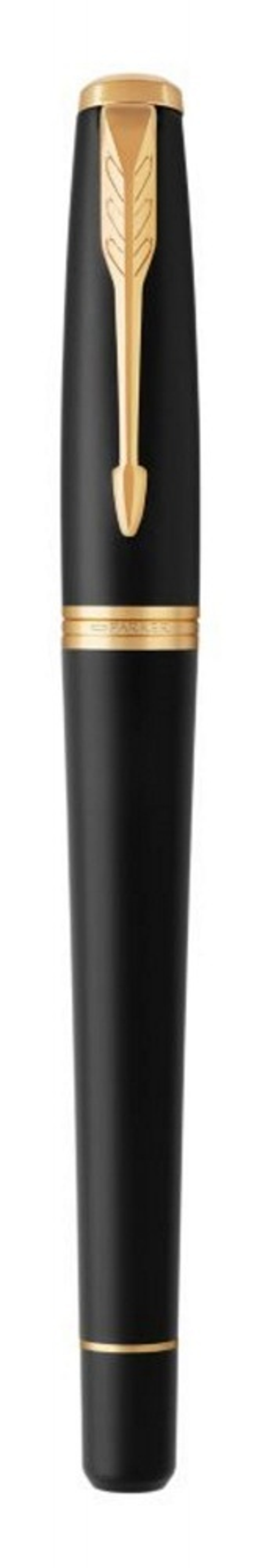 Перьевая ручка Parker Urban Core, (матовый черный лак) Muted Black GT, F309, перо: F, цвет чернил: blue, в подарочной упаковке.