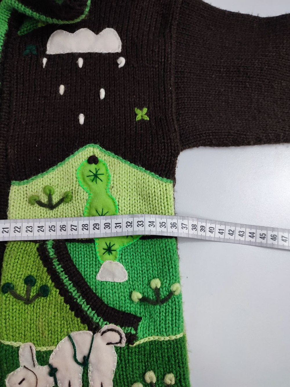 Кофта на молнии на 5-6 лет