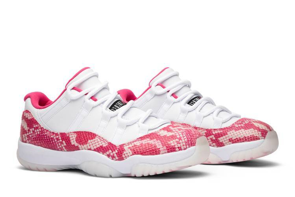 Кроссовки Jordan Air Jordan 11 Pink Snakeskin (Женская размерная сетка)