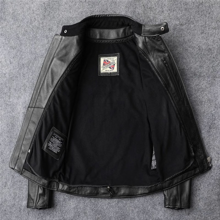 Мотокуртка jackdenrose кожа XL (с эмблемой)