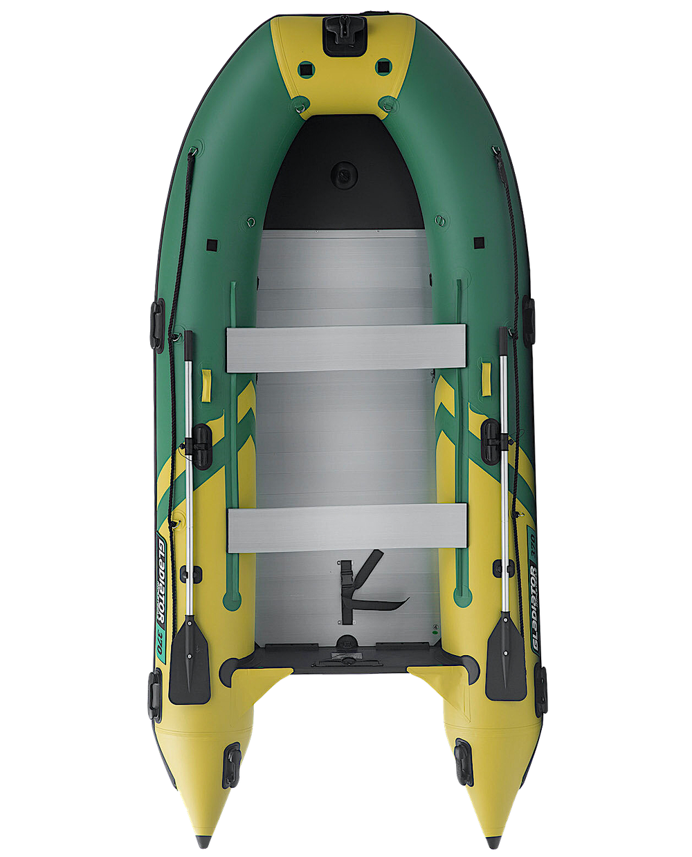 Лодка ПВХ Gladiator Active C370AL с алюминиевым полом -