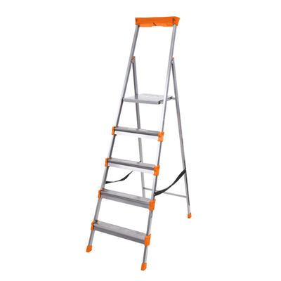 Стремянка металлическая широкие 5 ступеней СМ5