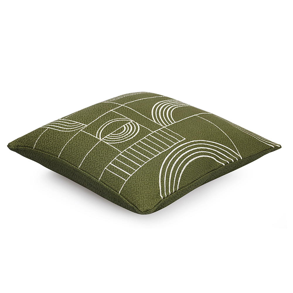 Подушка декоративная cave maze из коллекции ethnic, 45х45 см