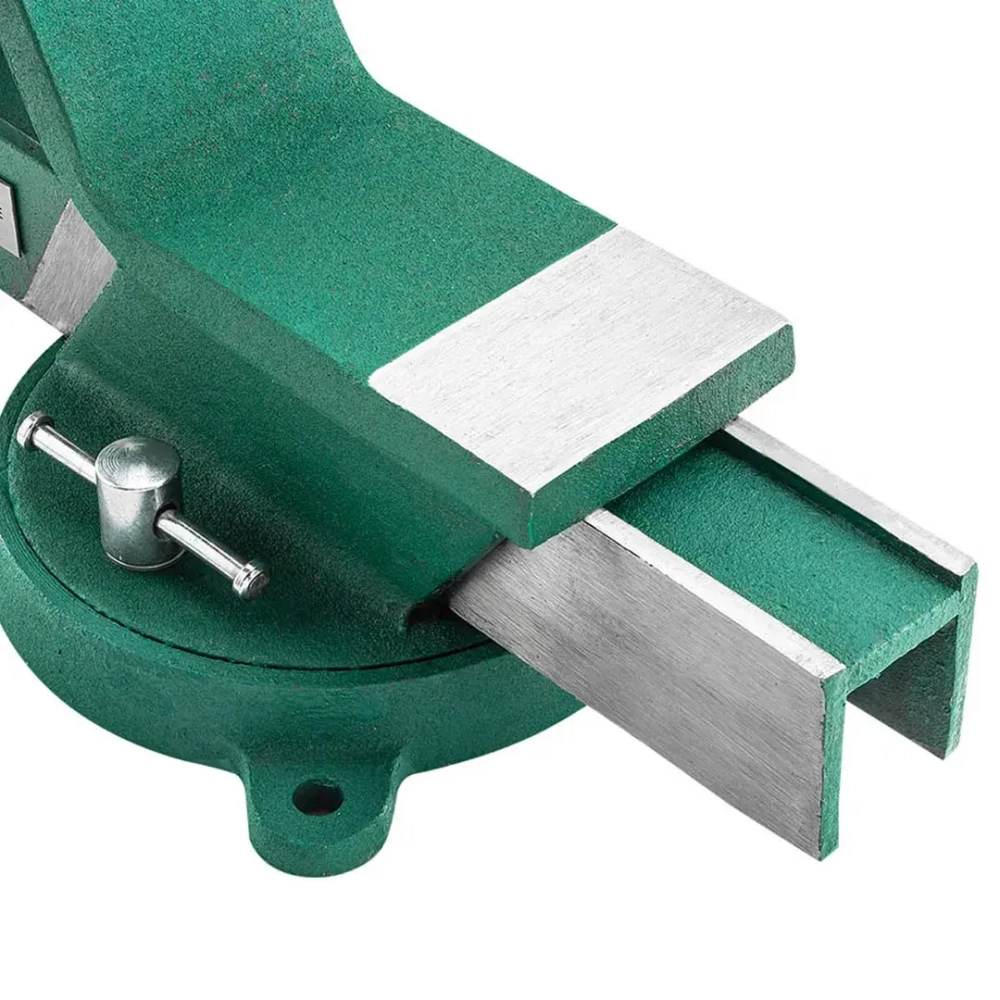 Тиски стальные поворотные с наковальней 8''-200мм RockForce RF-6540808