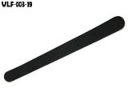 Защита пера от цепи, 260х27х20мм,  чёрный силикон, с лого "Velo". VLF-003-6