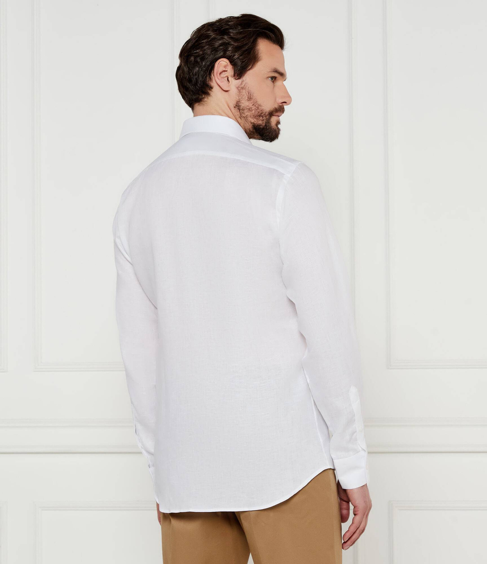 Льняная рубашка Karl Lagerfeld - белый(605000 552667)