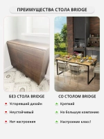 Стол обеденный BRIDGE